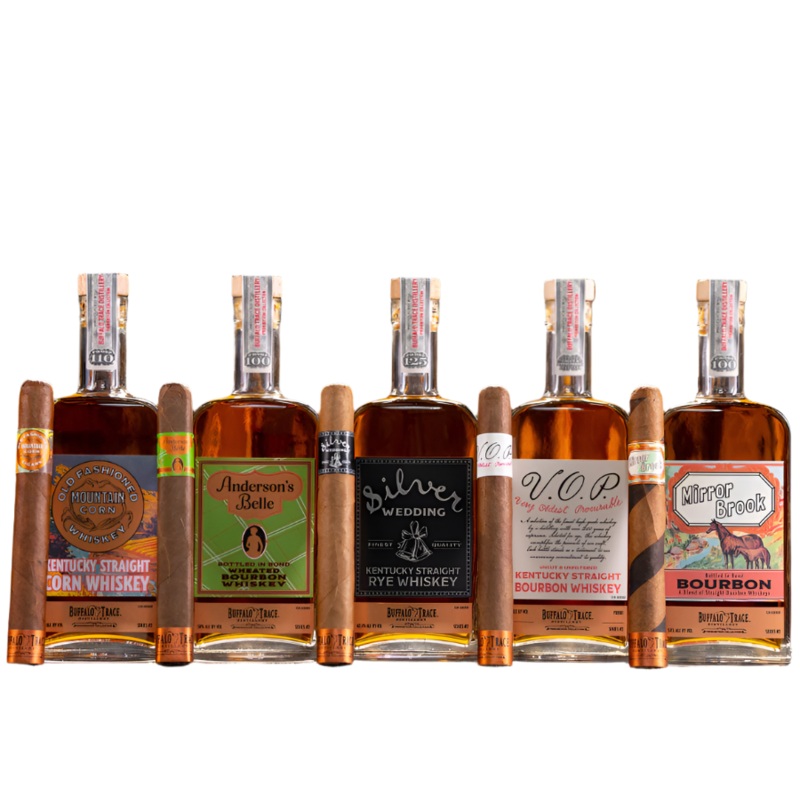 Buffalo Trace | The Prohibition Collection | Second Edition | (5)*375ML