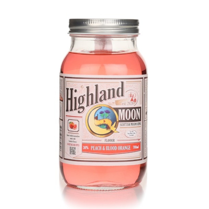 Highland Moon Peach & Blood Orange Moonshine | 700ML
