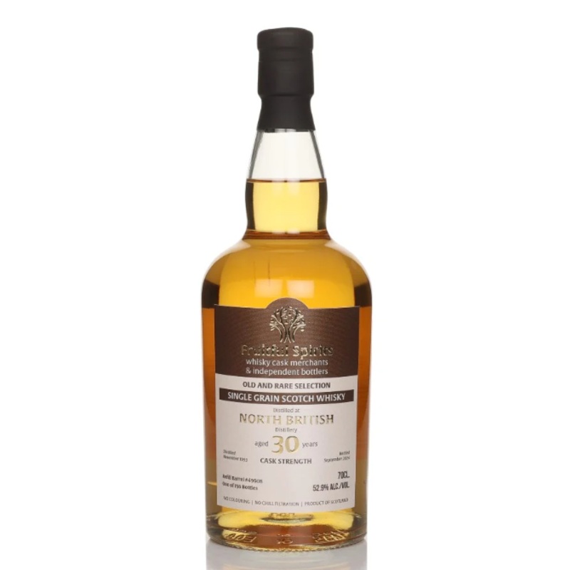 North British 30 Year Old 1993 Cask #49608 Old and Rare Selection Fruitful Spirits Single Grain Scotch Whisky | 700ML