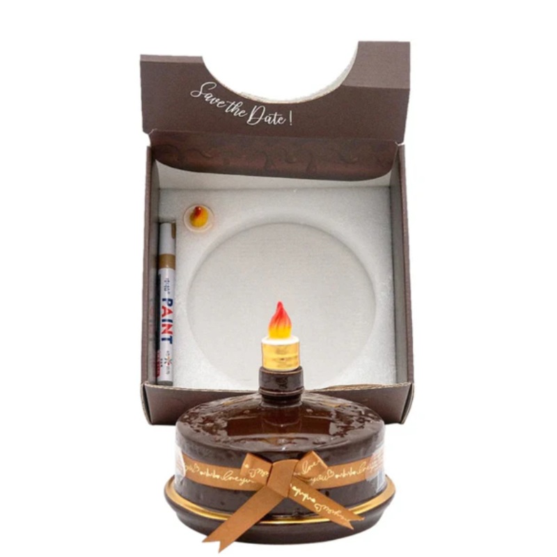 Oceano Azul Round Chocolate La cake Anejo Tequila