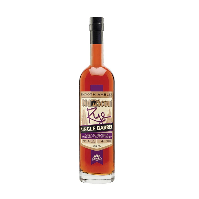 Smooth Ambler Old Scout Single Barrel - Barrel #16806 Cask Strength Straight Rye Whiskey