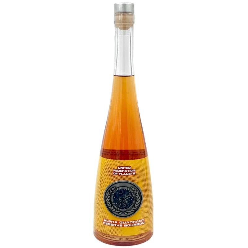Star Trek Alpha Quadrant Reserve 114 Proof Bourbon Whiskey
