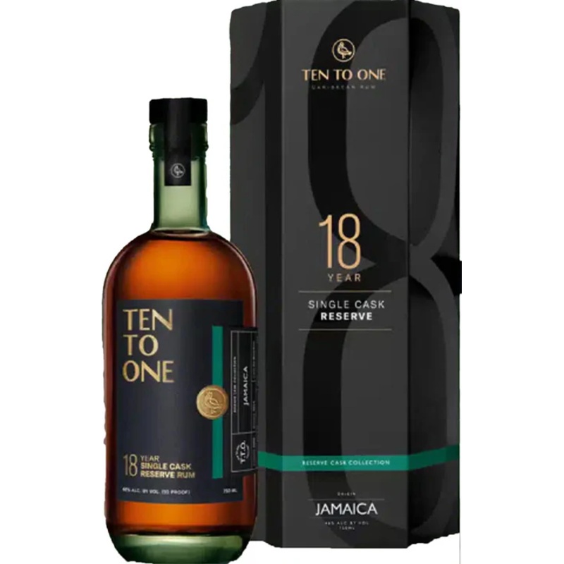 Ten To One 18 Year Old Reserve Cask Collection Jamaica Rum