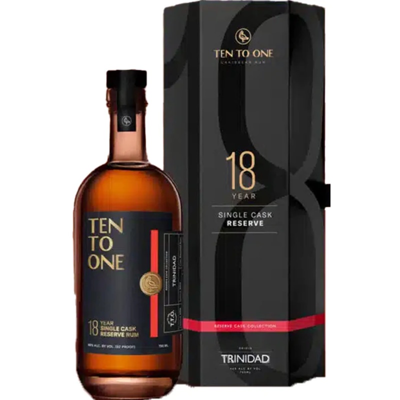 Ten To One 18 Year Old Reserve Cask Collection Trinidad Rum