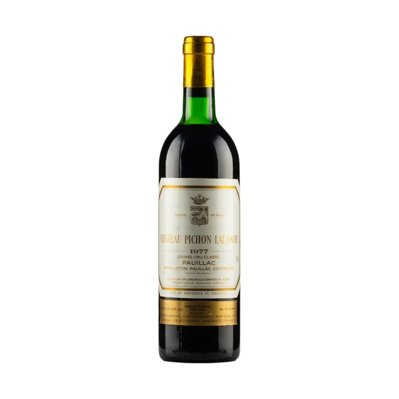 1977 | Chteau Pichon Longueville Comtesse de Lalande | Pauillac