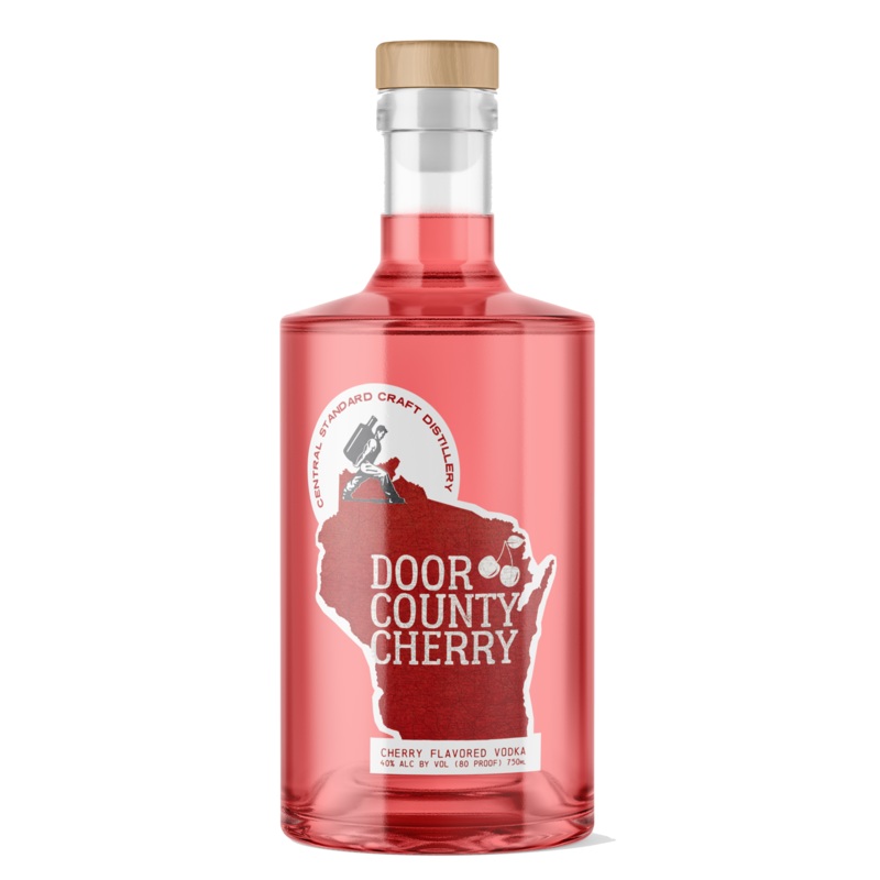 Central Standard Distillery Door County Cherry Flavored Vodka