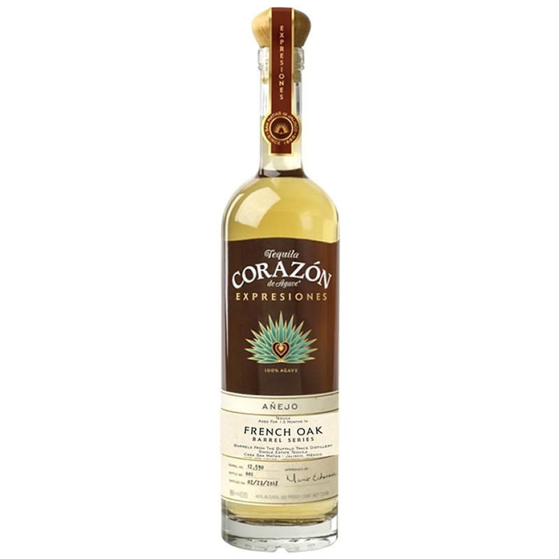Expresiones del Corazon Aged in French Oak Barrels Anejo Tequila