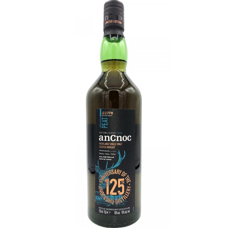 anCnoc Peat 125th Anniversary of Knockdhu Distillery 2019 Release Single Malt Scotch Whisky | 700ML