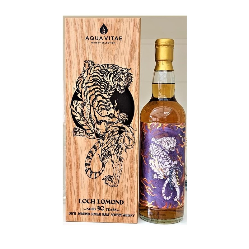 Old Rhosdhu 1990 (Aqua Vitae) Divine Beasts 30 Year Old 2020 Release (Cask #8924) Single Malt Scotch Whisky | 700ML