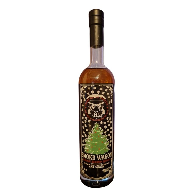Smoke Wagon Straight Bourbon Christmas Edition 2020 Release Single Malt Whiskey