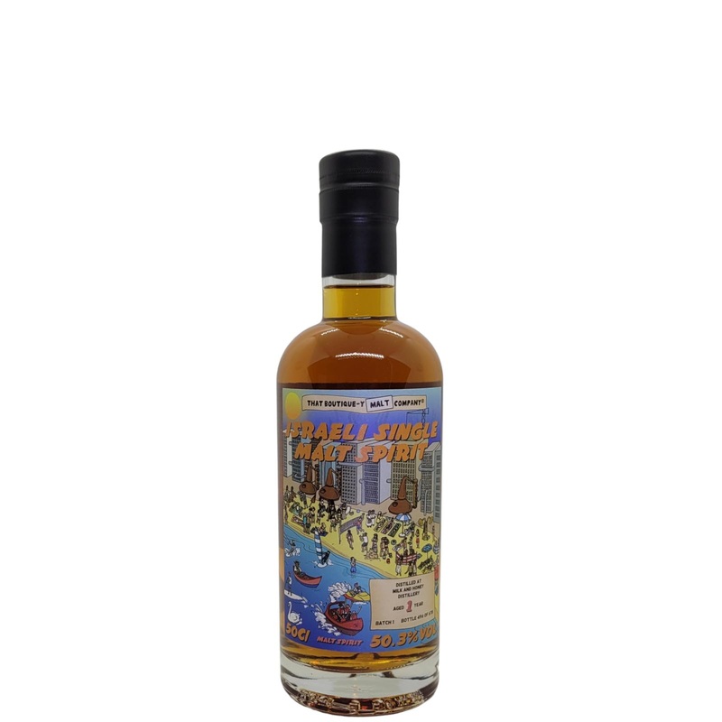 M&H Batch 1 TBWC 1 Year Old 2019 Release Israeli Single Malt Spirit | 500ML