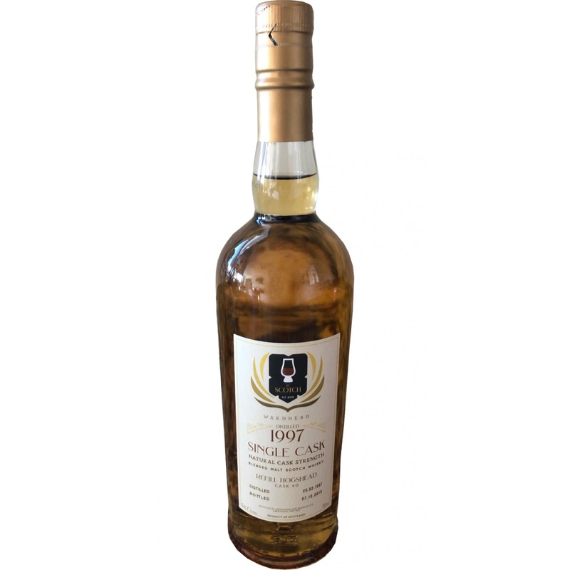 Wardhead 1997 (Morrison and MacKay) R/Scotch 2019 Release (Cask #40) Blended Malt Scotch Whisky | 700ML