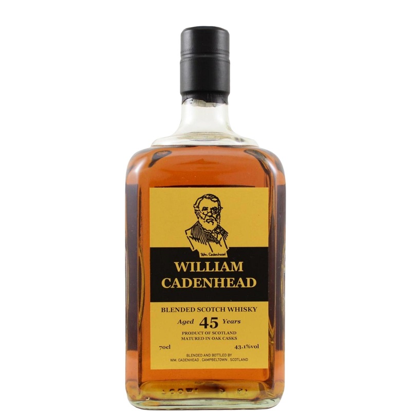 William Cadenhead 1973 (Cadenhead's) Blended Scotch Whisky 45 Year Old 2019 Release Blend Scotch Whisky | 700ML