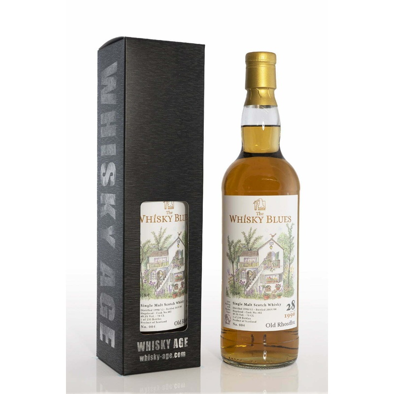Old Rhosdhu 1990 (The Whisky Blues) No. 004 (Cask #402) 28 Year Old 2019 Release Single Malt Scotch Whisky | 700ML