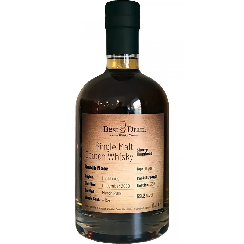 Ruadh Maor 2009 BD (Cask #154) 8 Year Old 2018 Release Single Malt Scotch Whisky | 700ML