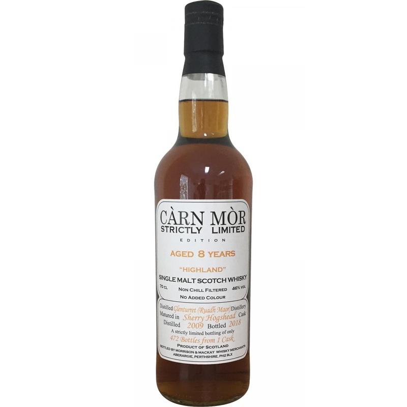 Ruadh Maor 2009 (Morrison and MacKay) Crn Mr - Strictly Limited Edition 8 Year Old 2018 Release Single Malt Scotch Whisky | 700ML