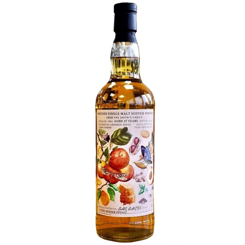 Speyside Single Malt Scotch Whisky 1992 (The Whiskyfind) Bar Talk 27 Year Old 2019 Release (Cask #4406060) Single Malt Scotch Whisky | 700ML