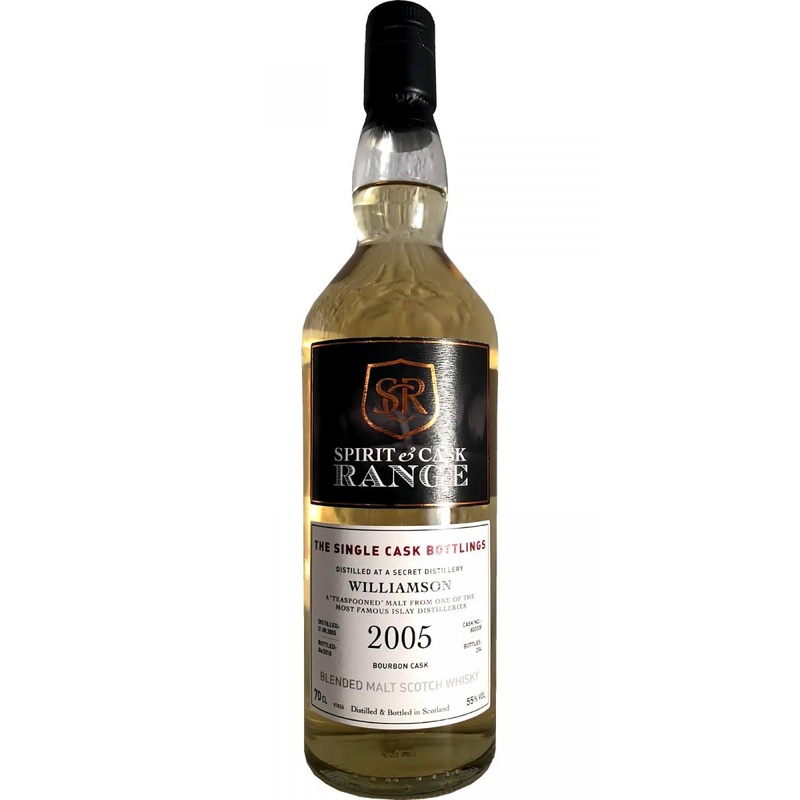 Williamson 2005 (Whiskymax) Spirit & Cask Range (Cask #800308) 2018 Release Blended Malt Scotch Whisky | 700ML