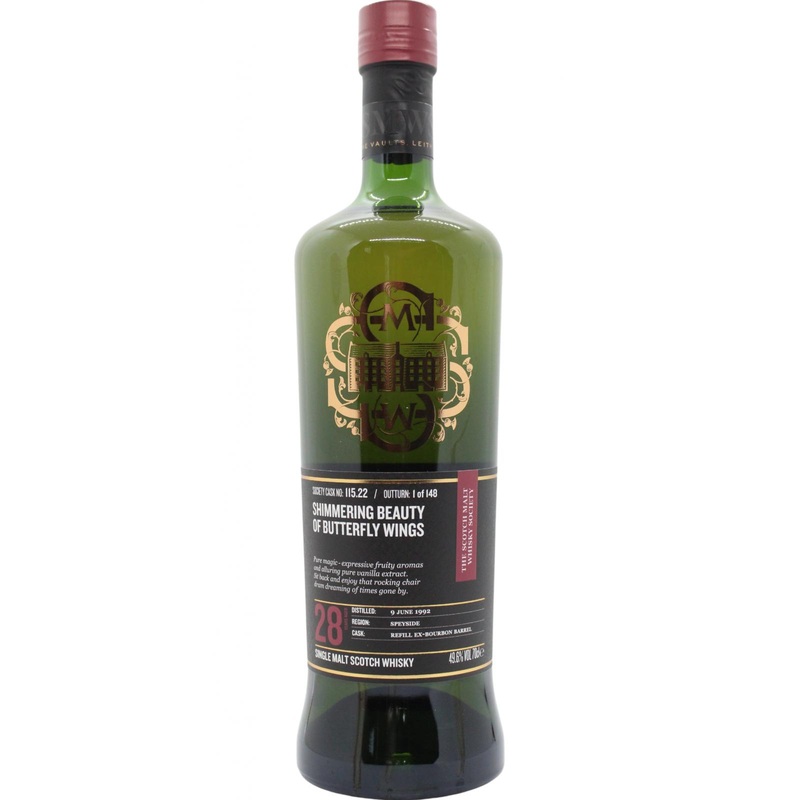 anCnoc 1992 SMWS 115.22 Shimmering Beauty Of Butterfly Wings Single Malt Scotch Whisky | 700ML