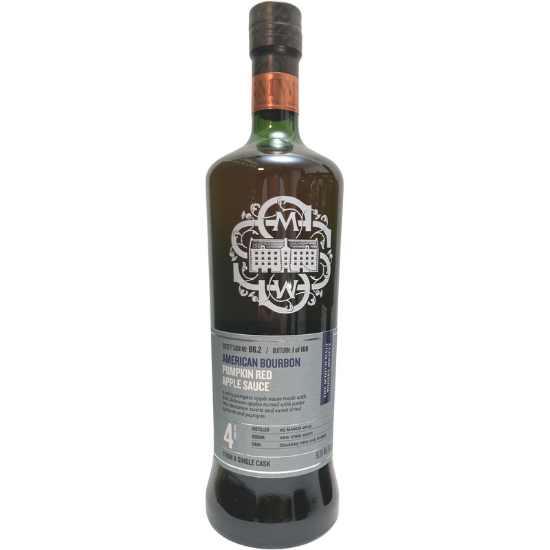 Bourbon Whiskey 2015 SMWS B6.2 Pumpkin Red Apple Sauce | 700ML