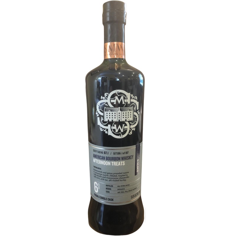 Bourbon Whiskey 2015 SMWS B7.1 Afternoon Treats | 700ML