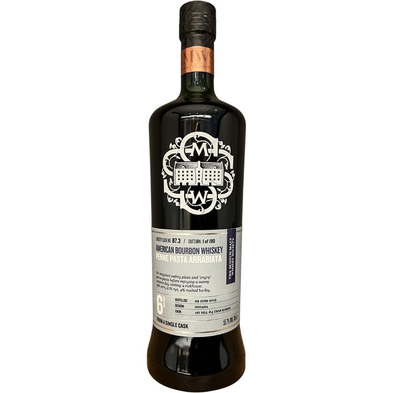 Bourbon Whiskey 2015 SMWS B7.3 Penne Pasta Arrabiata | 700ML