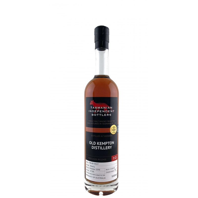 Old Kempton Redlands Release 10 TmIB (Cask #TIB RD 0027) 2019 Release Single Malt Whisky | 500ML