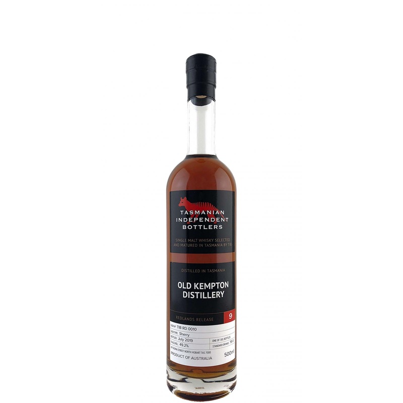 Old Kempton Redlands Release 9 TmIB (Cask #TIB RD 0010) 2019 Release Single Malt Whisky | 500ML