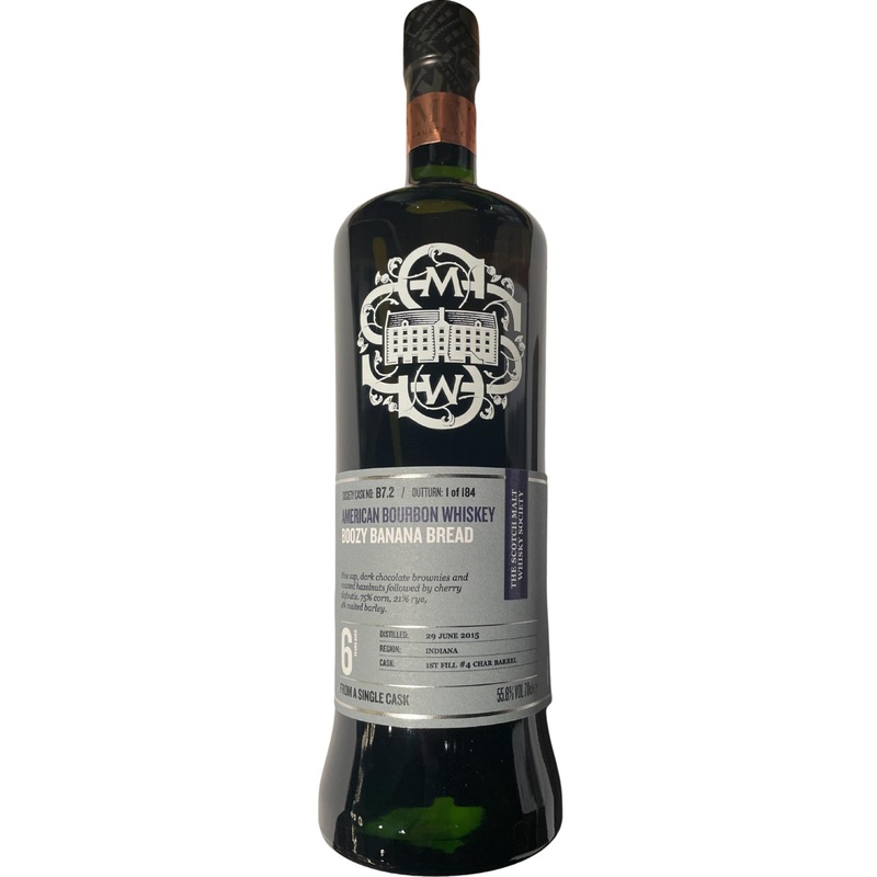Bourbon Whiskey 2015 SMWS B7.2 Boozy Banana Bread | 700ML