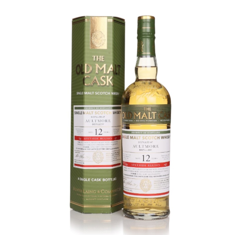 Aultmore 12 Year Old 2010 Cask #21159 Old Malt Cask Hunter Laing Single Malt Scotch Whisky | 700ML
