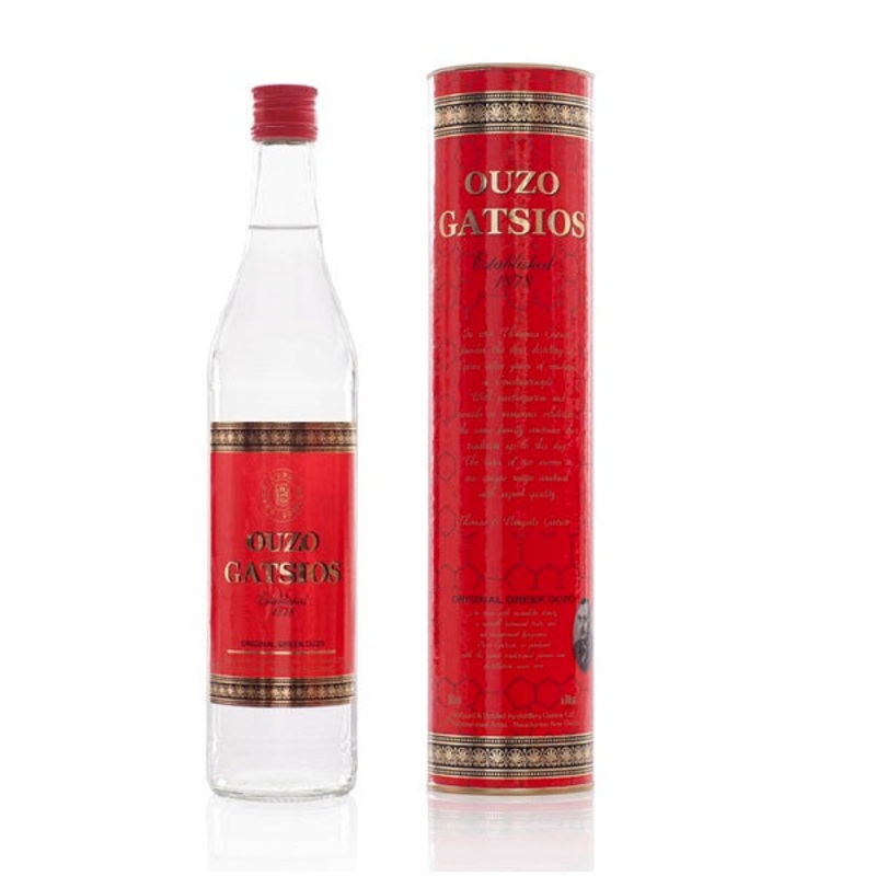 Ouzo Gatsios Red Liqueur|700ML