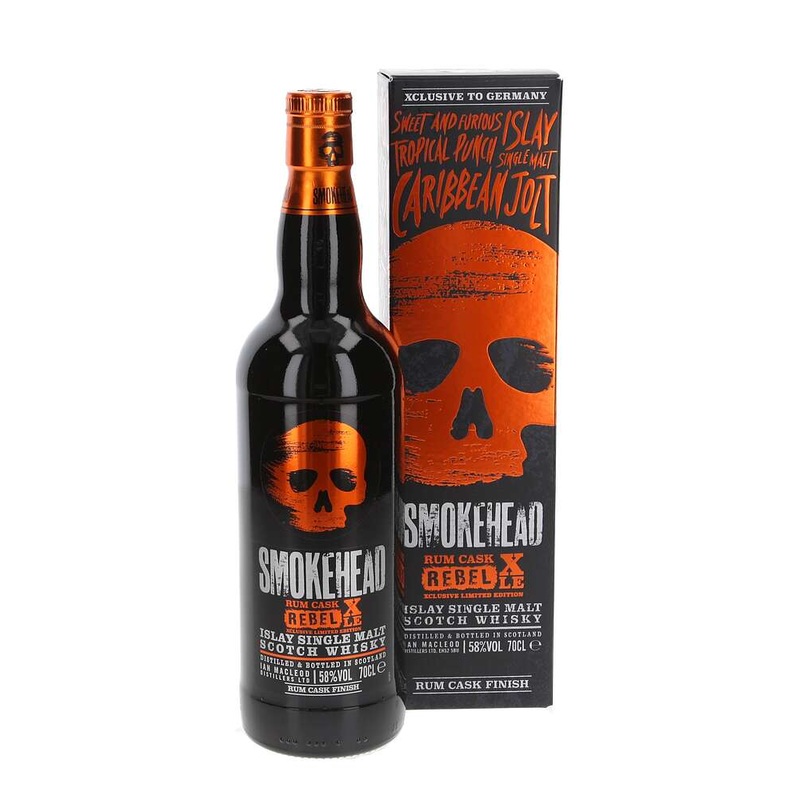 Smokehead Rum Cask Rebel XLE Single Malt Scotch Whisky|700ML