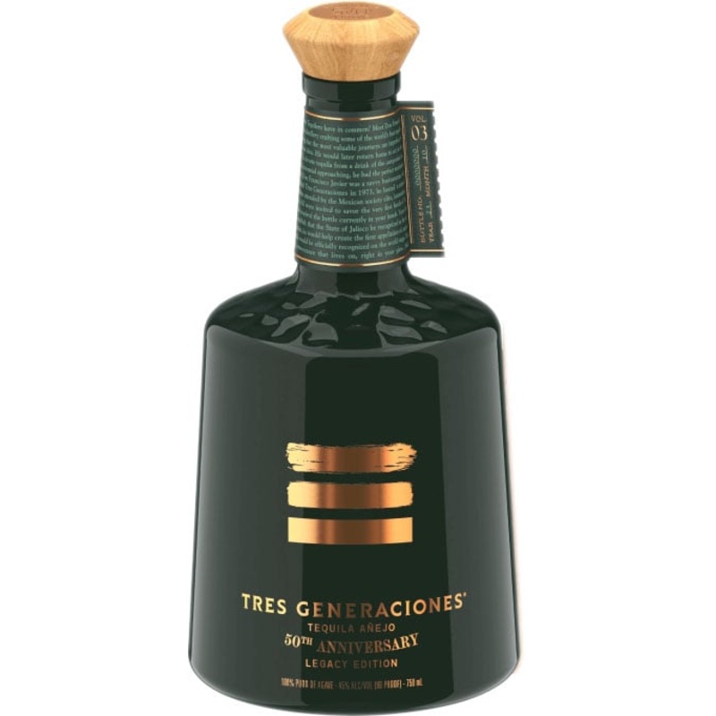 Tres Generaciones 50th Anniversary Anejo Legacy Edition Tequila