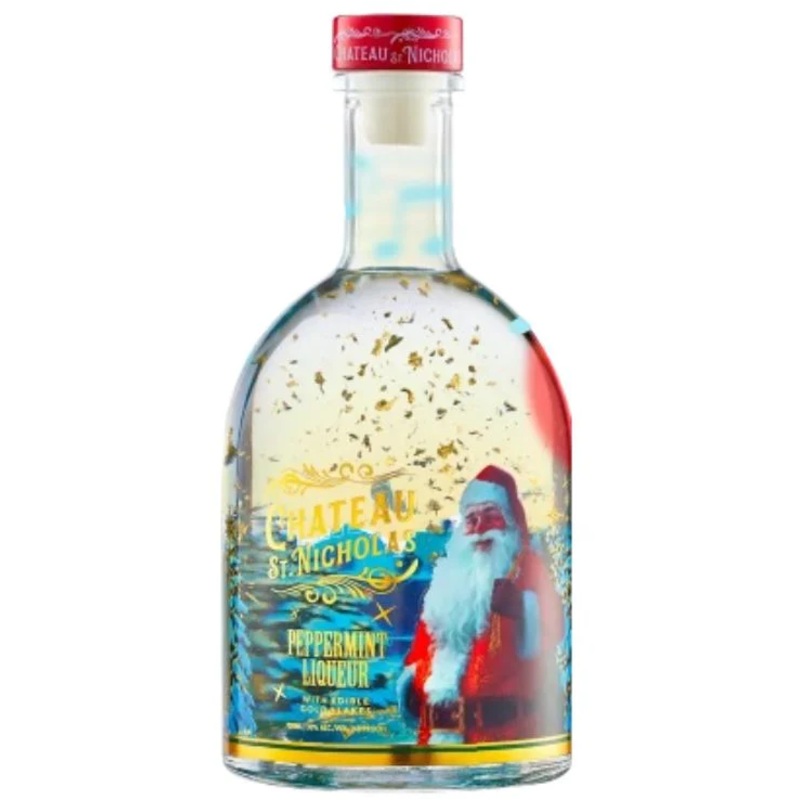 Chateau St. Nicholas Snow Globe Peppermint Liqueur