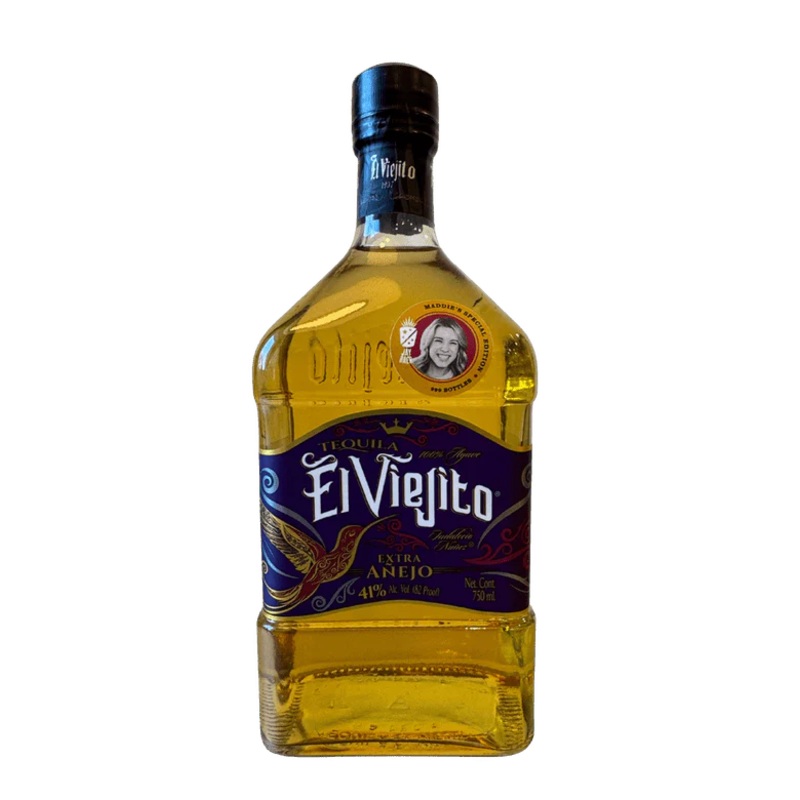El Viejito Maddie Jagers Selection Extra Anejo Tequila