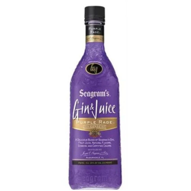 Seagrams Gin & Juice Purple Rage with Ginseng