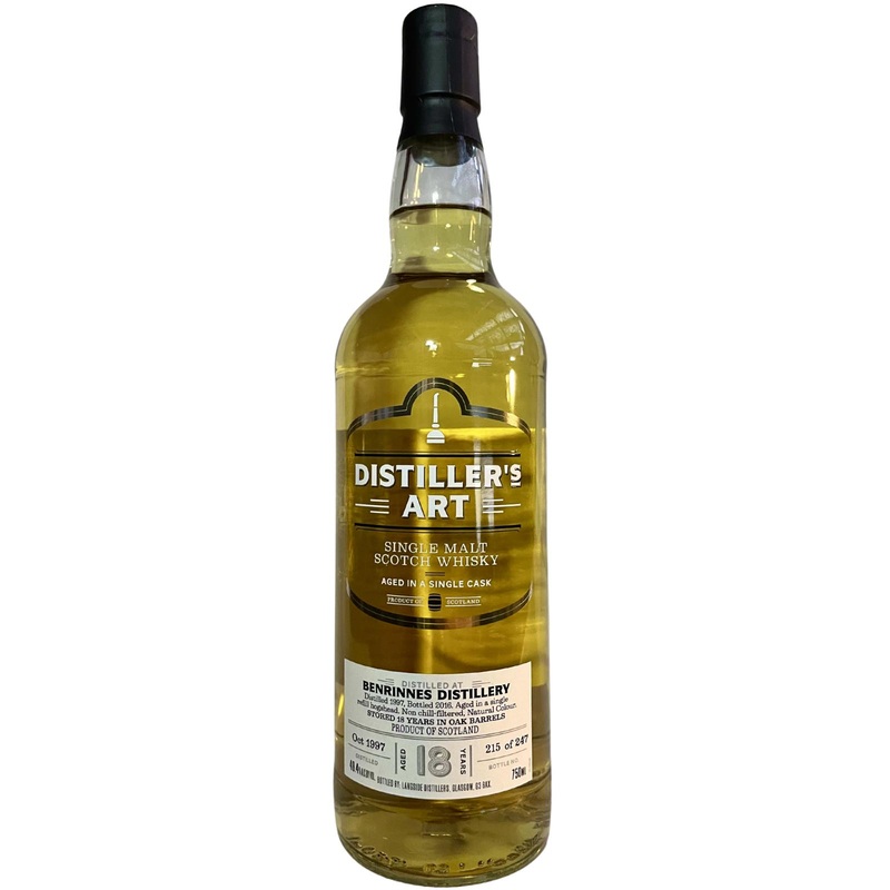 Benrinnes 18 Year Old Distiller's Art Refill Hogshead Single Malt Scotch Whisky