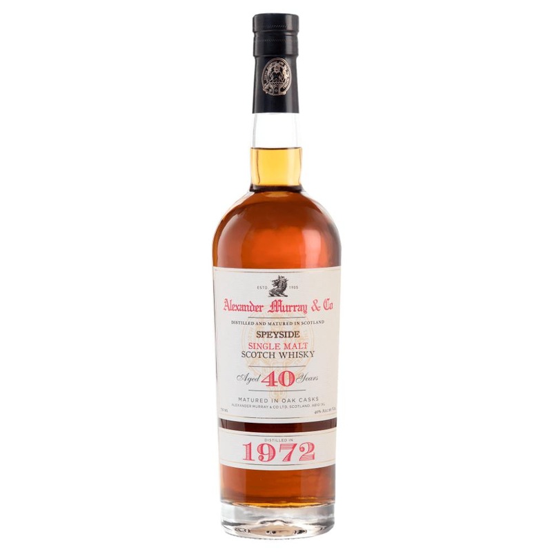 Alexander Murray 1972 Speyside 40 Year Old Single Malt Scotch Whisky