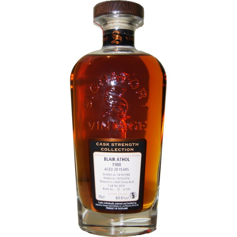Blair Athol 28 Year Old Signatory CSC Refill Sherry Butt | 700ML