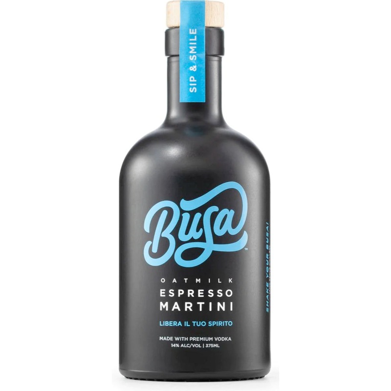 Busa Oatmilk Espresso Martini Cocktail | 375ML