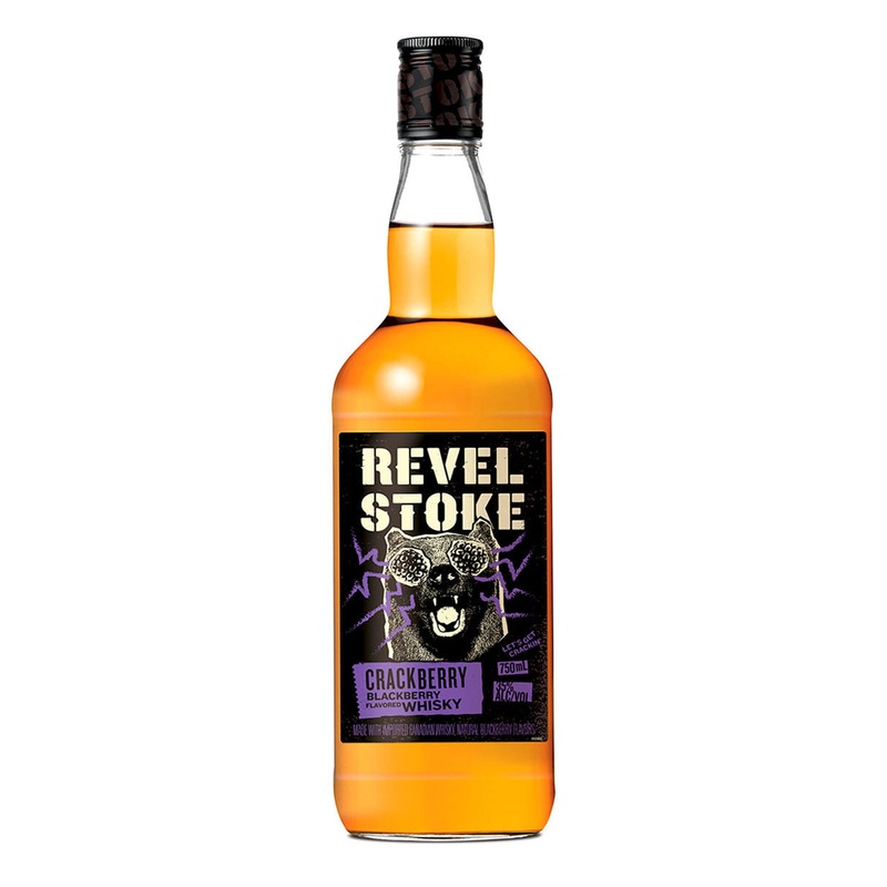 Revel Stoke Crackberry Blackberry Canadian Whisky