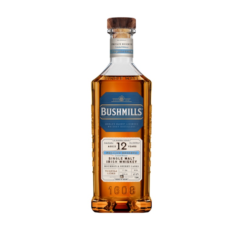 Bushmills Private Reserve Limited Release 12 Year Old TequilaCask Single Malt Irish Whiskey