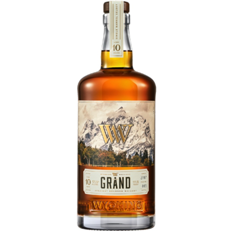 Wyoming Whiskey The Grand Barrel #2707 Straight Bourbon Whiskey