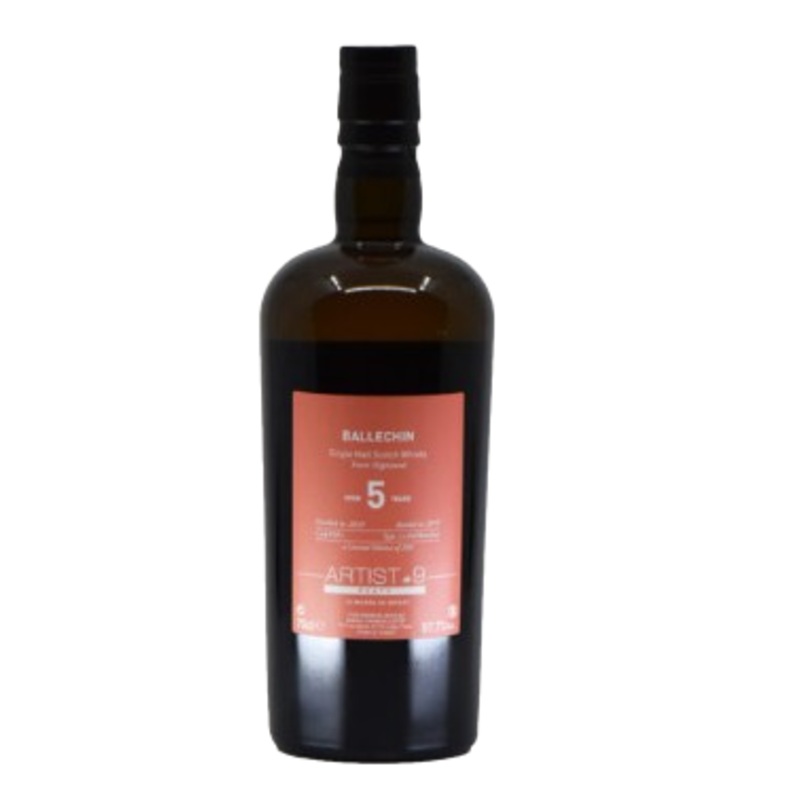 Ballechin Peaty Artist SV Serie 9 2010 Over 5 Year Old Cask N#301 Single Malt Scotch Whisky | 700ML