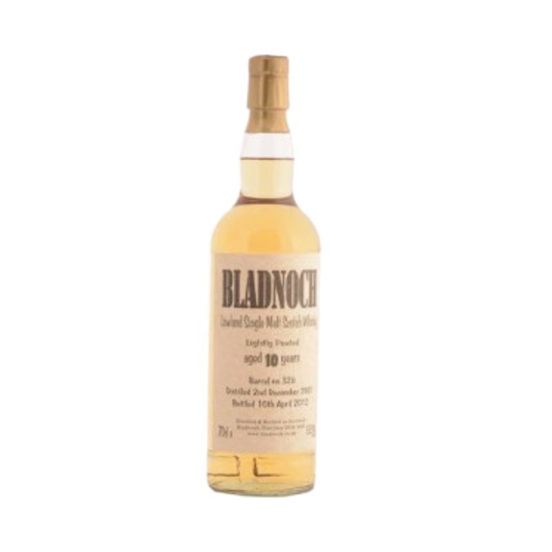 Bladnoch Lightly Peated 10 Year Old Single Malt Scotch Whisky | 700ML