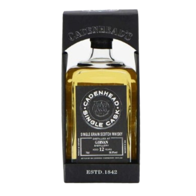 Cadenhead's Girvan Single Cask 2006 12 Year Old Single Grain Scotch Whisky | 700ML