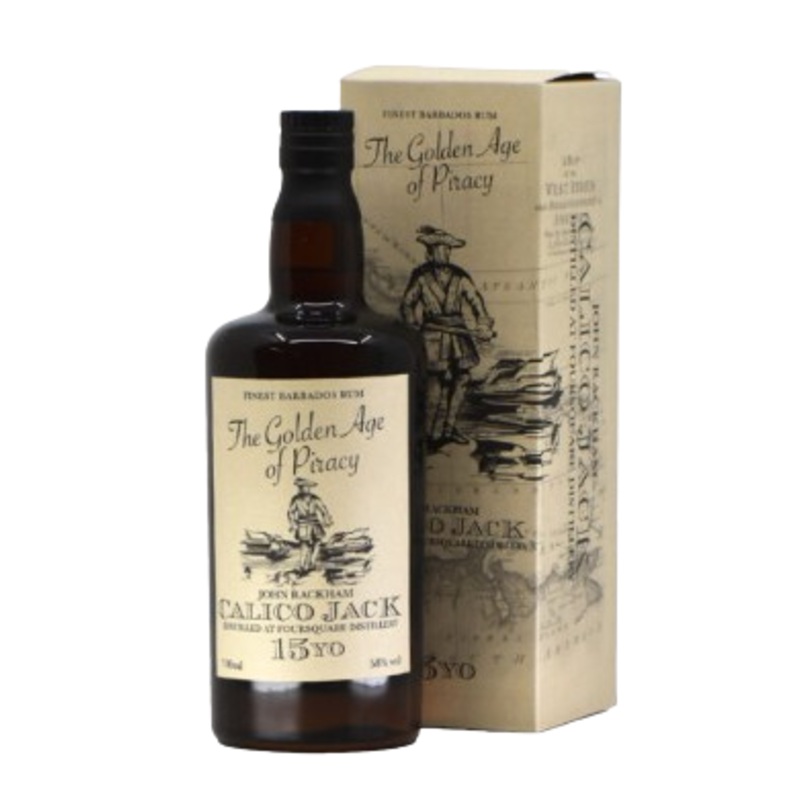 Foursquare The Golden Age of Piracy Calico Jack 2005 15 Year Old Barbados Rum | 700ML