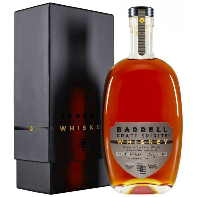 Barrel Craft Spirits Cask Strength Gray (121.64 Proof) 24 Year Old Whiskey