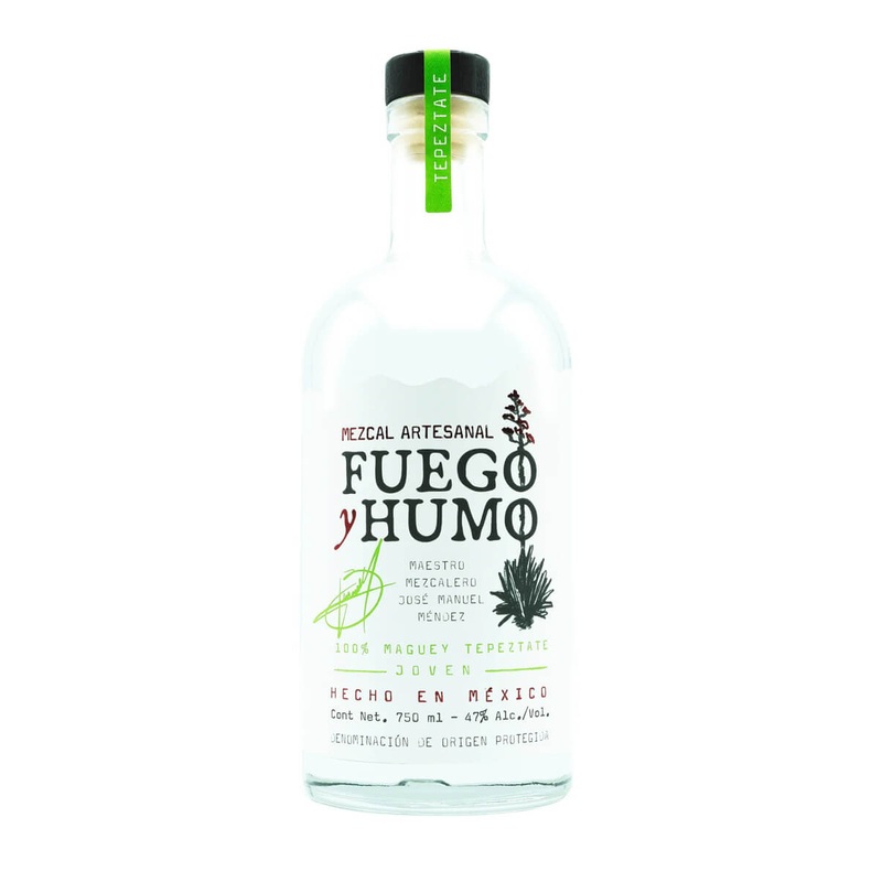 Fuego y Humo Maguey Tepeztate Joven Mezcal