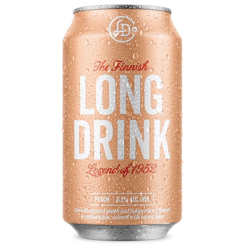 The Long Drink Company Peach Cocktail | 6x355ML